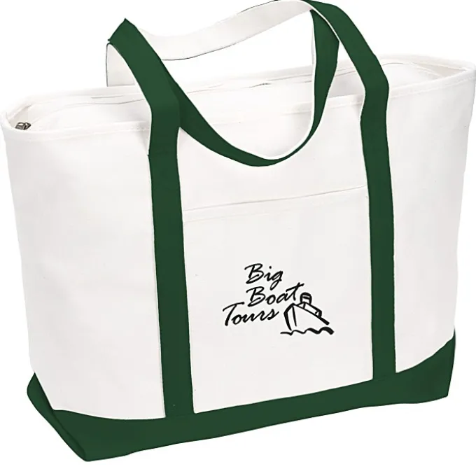 Large Heavyweight Cotton Canvas Tote