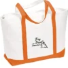 Large Heavyweight Cotton Canvas Tote - 24 hr