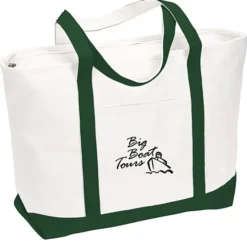 Large Heavyweight Cotton Canvas Tote - 24 hr