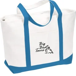 Large Heavyweight Cotton Canvas Tote - 24 hr