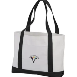 Large Polyester Tote - Embroidered
