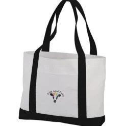 Large Polyester Tote - Embroidered