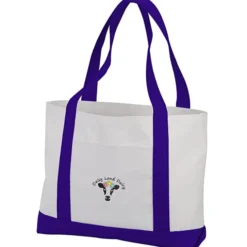 Large Polyester Tote - Embroidered
