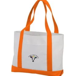 Large Polyester Tote - Embroidered