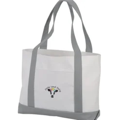 Large Polyester Tote - Embroidered