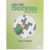 Large Print Crossword Puzzle Book & Pencil - Volume 2