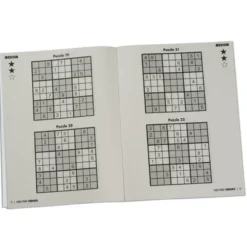 Large Print Sudoku Puzzle Book & Pencil - Volume 1