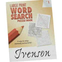 Large Print Word Search Puzzle Book - Volume 1