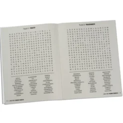 Large Print Word Search Puzzle Book & Pencil- Volume 1