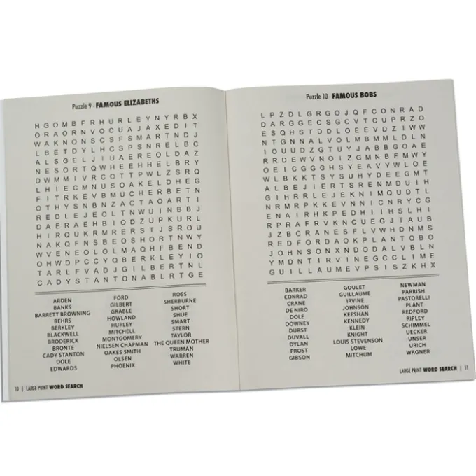 Large Print Word Search Puzzle Book - Volume 2