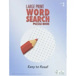 Large Print Word Search Puzzle Book - Volume 2