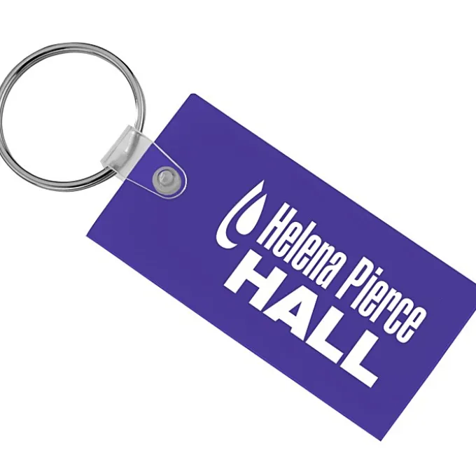 Large Rectangle Soft Keychain - Opaque