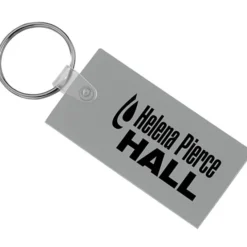 Large Rectangle Soft Keychain - Opaque