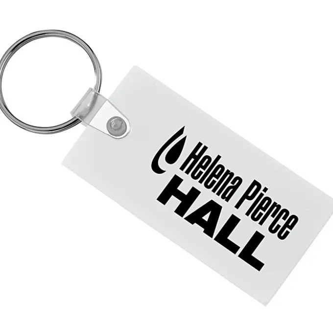 Large Rectangle Soft Keychain - Opaque