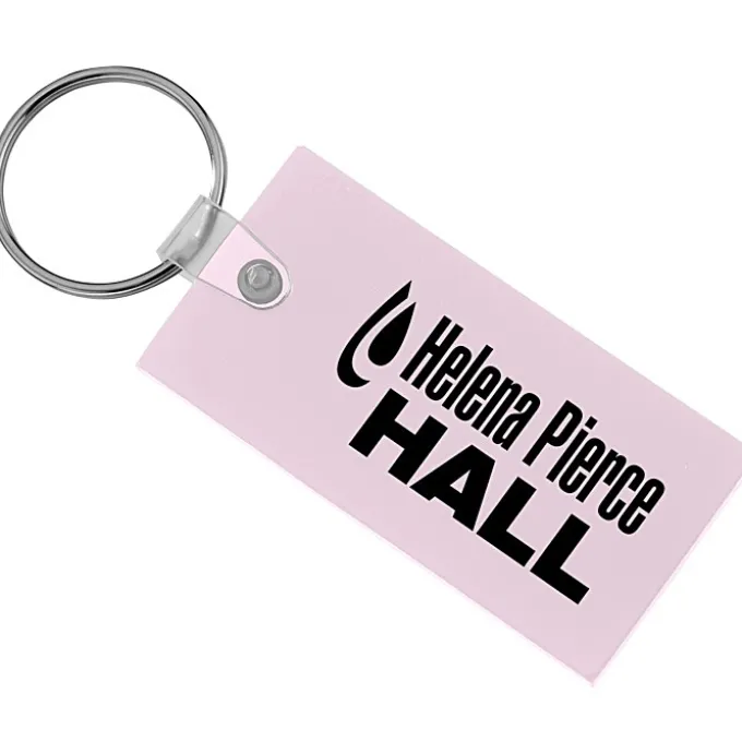 Large Rectangle Soft Keychain - Opaque