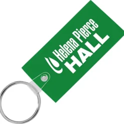 Large Rectangle Soft Keychain - Translucent