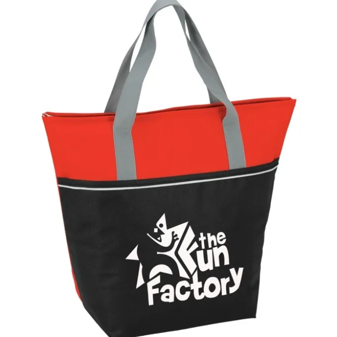 Large Totable Lunch Cooler Tote - 17 inches x 14 inches