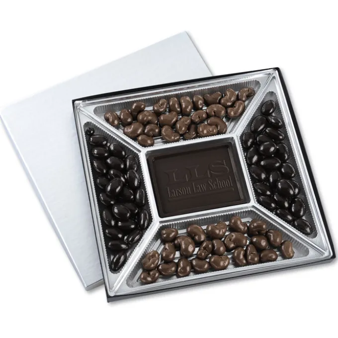 Large Treat Mix - Silver Box - Dark Chocolate Bar