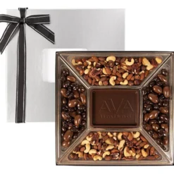 Large Treat Mix - Silver Box - Dark Chocolate Bar