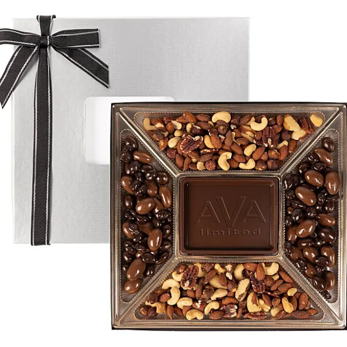 Large Treat Mix - Silver Box - Dark Chocolate Bar