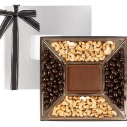 Large Treat Mix - Silver Box - Milk Chocolate Bar