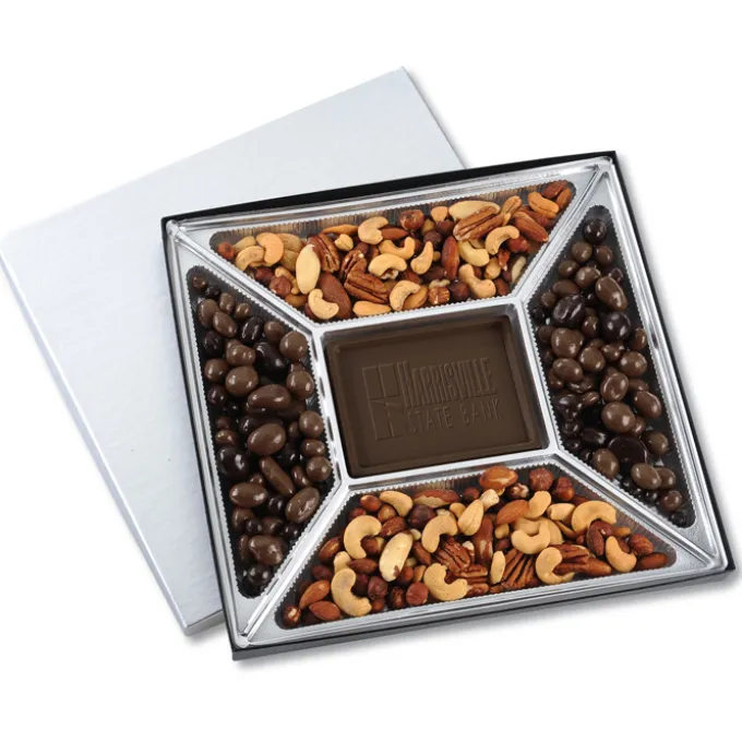 Large Treat Mix - Silver Box - Milk Chocolate Bar
