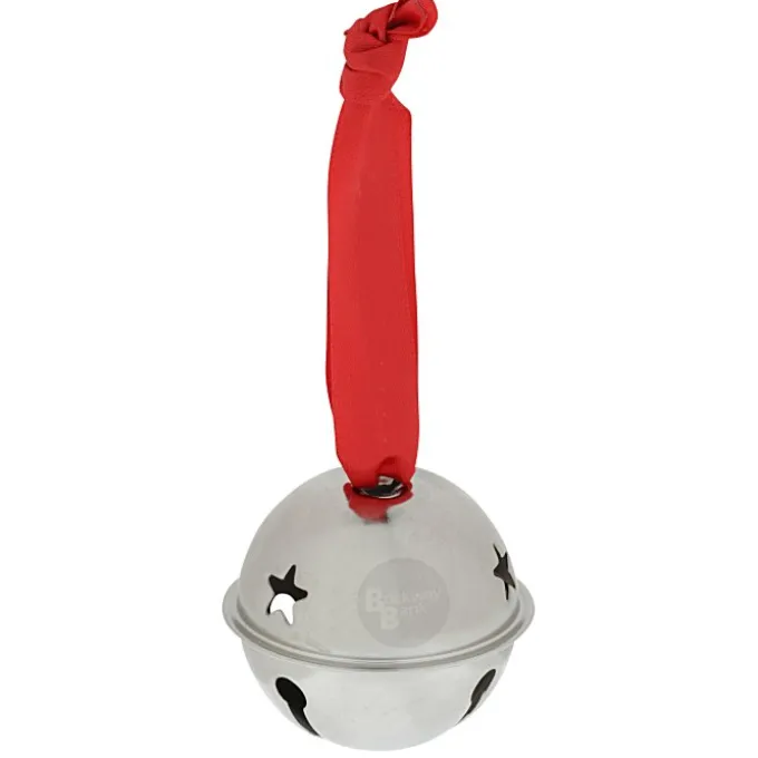 Laser Engraved Ball Bell Ornament