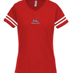 LAT Fine Jersey Football T-Shirt - Ladies' - Embroidered