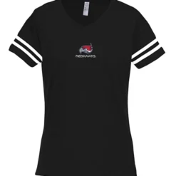 LAT Fine Jersey Football T-Shirt - Ladies' - Embroidered