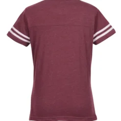 LAT Fine Jersey Football T-Shirt - Ladies' - Embroidered