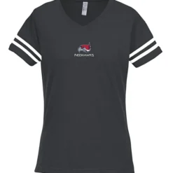 LAT Fine Jersey Football T-Shirt - Ladies' - Embroidered