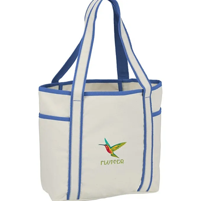 Laurel Multi-Pocket Tote - Embroidered