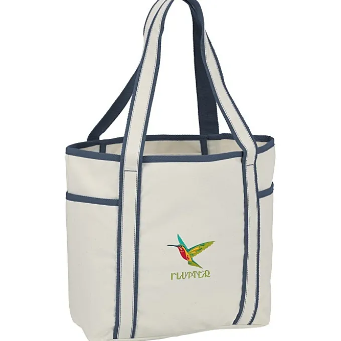 Laurel Multi-Pocket Tote - Embroidered