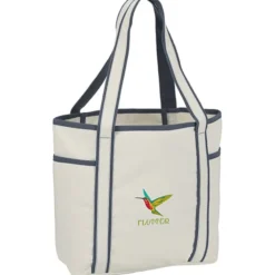 Laurel Multi-Pocket Tote - Embroidered