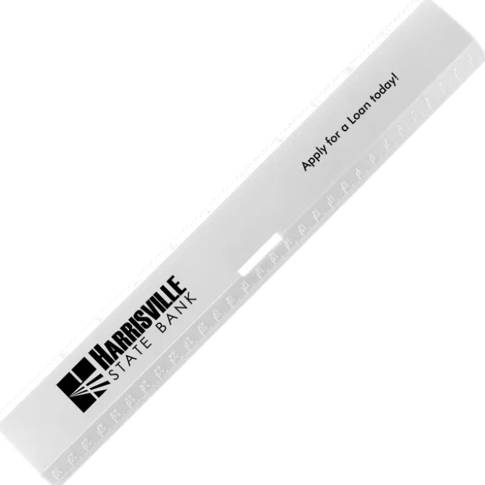 Leading Edge Ruler 12 inches - Opaque - 24 hr