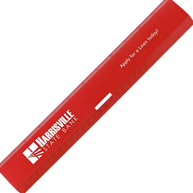Leading Edge Ruler 12 inches - Opaque - 24 hr