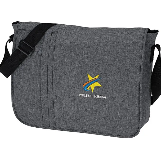 Leadville 15-inch Laptop Messenger Bag - Embroidered
