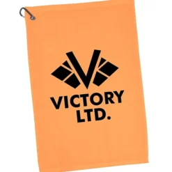 League Golf Towel with Carabiner - Colors - 24 hr
