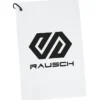League Golf Towel with Carabiner - White - 24 hr