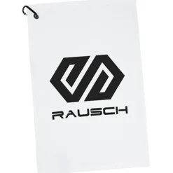 League Golf Towel with Carabiner - White - 24 hr