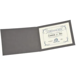Leatherette Certificate Holder