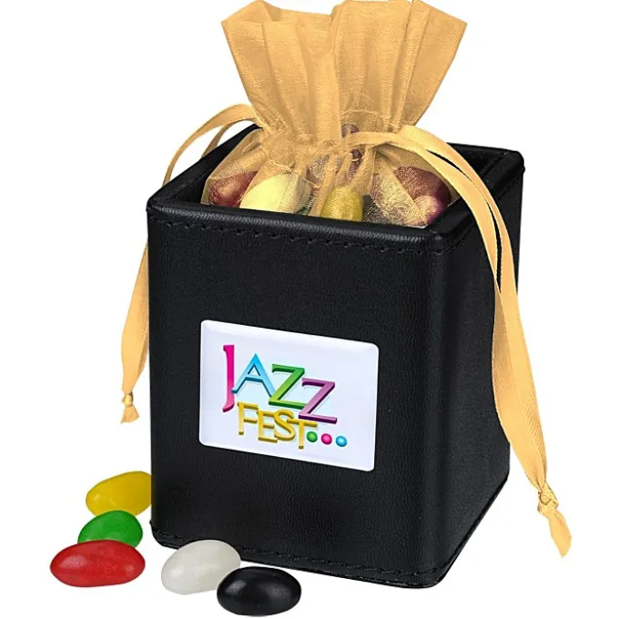 Leatherette Desk Caddy - Assorted Jelly Beans