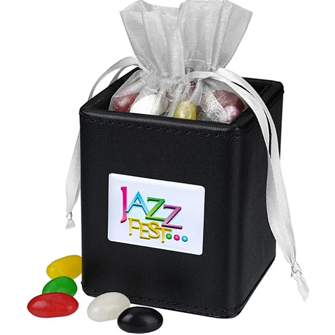 Leatherette Desk Caddy - Assorted Jelly Beans