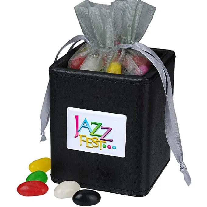 Leatherette Desk Caddy - Assorted Jelly Beans
