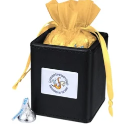 Leatherette Desk Caddy - Hershey's Chocolate Kisses
