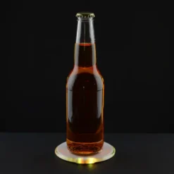 LED Coaster with Bottle Opener