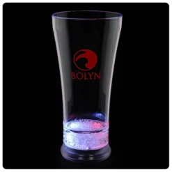 LED Pilsner Cup - 14 oz. - Red, White & Blue