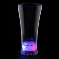 LED Pilsner Cup - 14 oz. - Red, White & Blue - 24 hr
