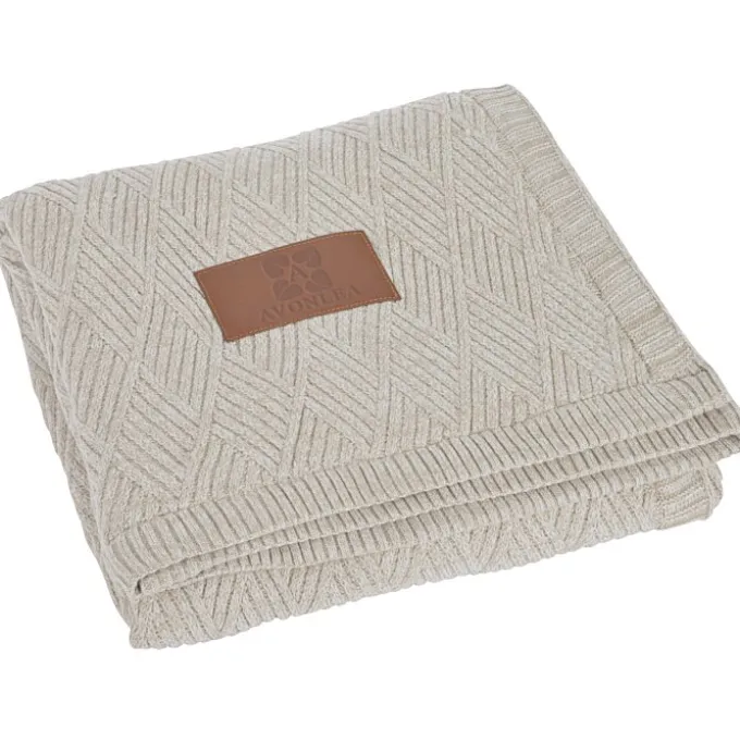 Leeman Trellis Knit Blanket