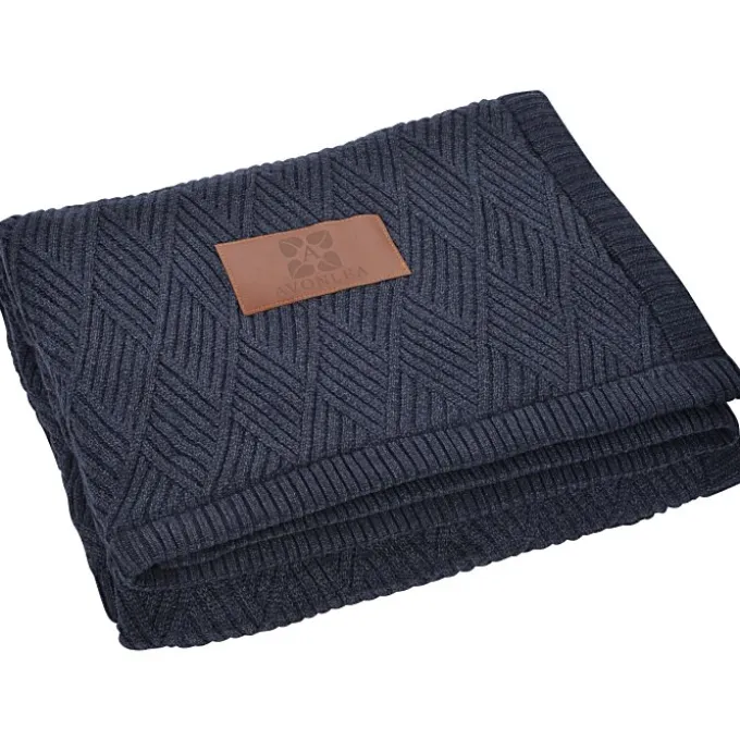 Leeman Trellis Knit Blanket